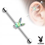 Piercing industriel 72 - Playboy abalone