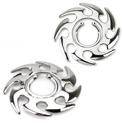 Faux-piercing pour téton 22 - Soleil tribal