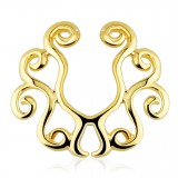 Faux-piercing pour téton 14 - Gold-ip lianes