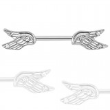 Piercing téton barbell 87 - Belles ailes