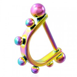 Bouclier de téton 02 - Rainbow boules