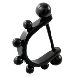 Bouclier de téton 05 - Noir pointes