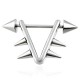 Bouclier de téton 37 - Triangle pointes