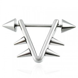 Bouclier de téton 37 - Triangle pointes