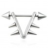 Bouclier de téton 37 - Triangle pointes