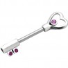 Piercing téton barbell 62 - Clé