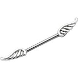Piercing téton barbell 70 - Deux ailes