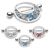 Piercing téton bouclier majestueux (38)