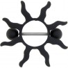 Piercing téton soleil noir (28)
