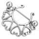 Piercing téton coeurs sur clip (55)