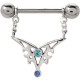 Piercing téton motif tribal pendant A (64)