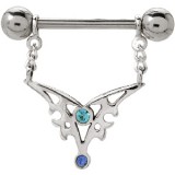 Piercing téton motif tribal pendant A (64)