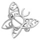 Piercing téton papillon tribal (53)