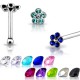 Piercing stud de nez 0.5mm 05 - Fleur