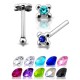 Piercing stud de nez 0.5mm 11 - Ovni