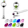 Piercing stud de nez 0.5mm 17 - Esclave strass