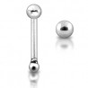 Piercing stud de nez 0.5mm boule simple (64)