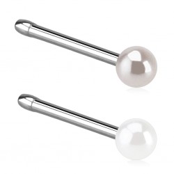 Piercing nez droit 0,8mm 47 - Perle