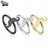 Anneau de nez 0.8mm 13 - Moustache