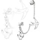 Chaine pour oreille 01 - Oiseau et ancre