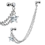 Chaine pour oreille 04 - étoile