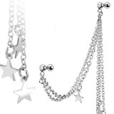 Chaine pour oreille 06 - étoiles