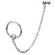 Chaine pour oreille 07 - Anneau