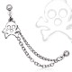 Chaine pour oreille 25 - Crâne