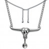 Chaine de taille avec Piercing 20 - Crâne avec cornes