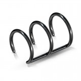 Faux Piercing oreille 08 - Triple anneau PVD