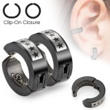 Faux Piercing oreille 40 - Clip étoiles (la paire)