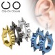 Faux Piercing oreille 48 - Clip pointes (la paire)