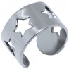 Faux Piercing oreille 32 - Bague étoiles