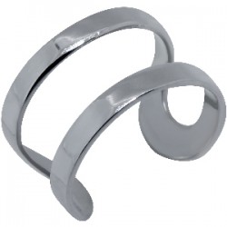Faux Piercing oreille 34 - Bague creuse