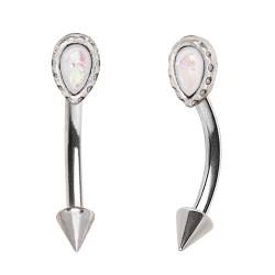 Piercing arcade 23 - Spike opale