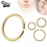 Anneau de nez 0,8mm ou 1mm - Gold-ip simple