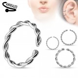 Anneau de nez 0,8mm ou 1mm - Simple vrillé