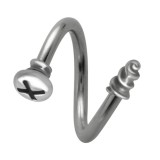 Piercing micro-spirale 25 - Vis