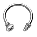 Piercing micro-circulaire 55 - Vis