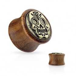 Plug courbe en bois crane mexicain