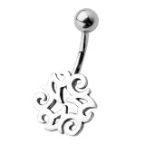 Piercing nombril tribal 54