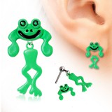 Piercing oreille original 26 - Grenouille