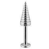 Piercing labret 15 - Escalier pointe