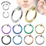 Piercing hélix 154 - Anneau PVD