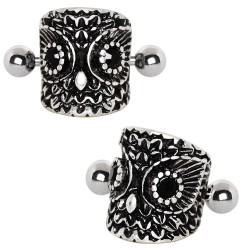 Piercing hélix 159 - Hibou