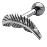 Piercing hélix 65 - Feuille