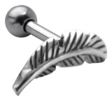 Piercing hélix 65 - Feuille
