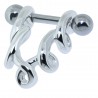 Piercing hélix 61 - Entortillé