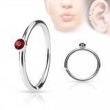 Boucle de nez 0.8mm 11 - Petit strass