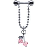 Piercing hélix 24 - Cerise rose